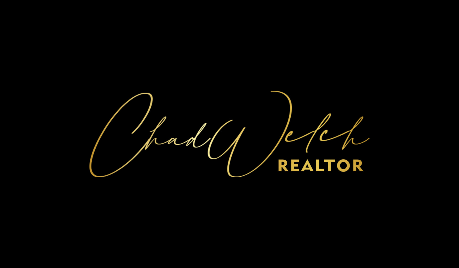 Chad Welch, Realtor signature logo