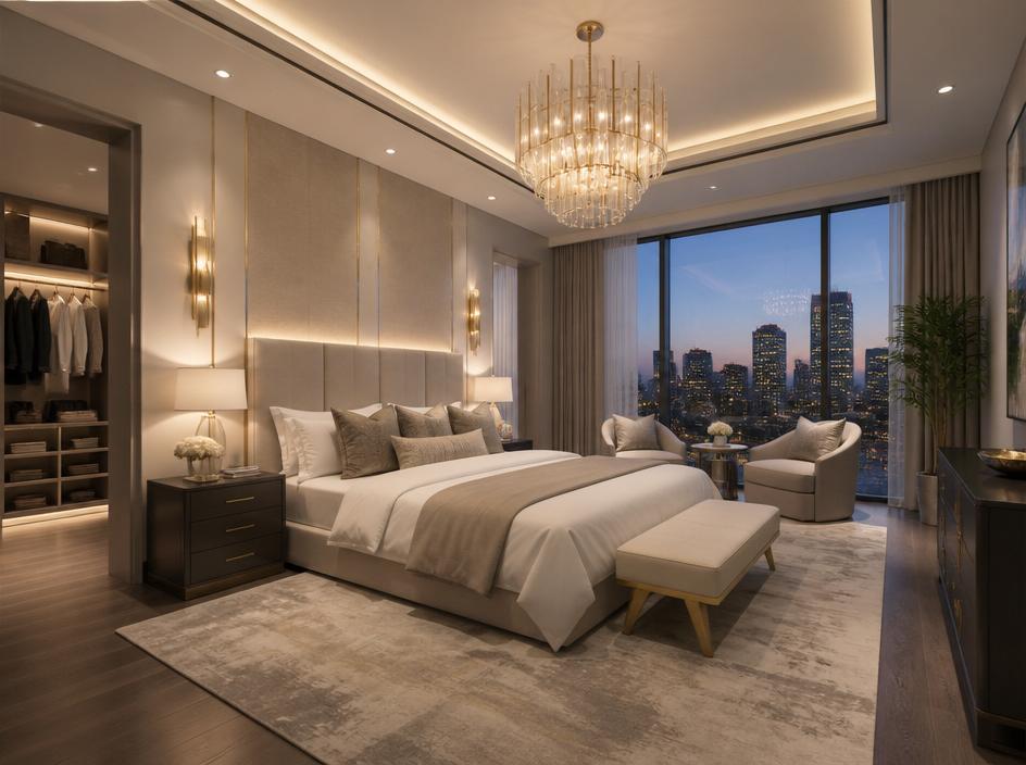 Luxury bedroom suite